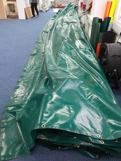 Tarpaulin Sheeting Flame Retardant 2m wide