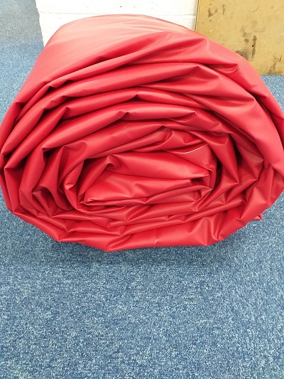 Pink Tarpaulin Sheeting Flame Retardant 7m x 10m